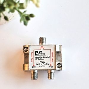 Ideal Industries Inc. 85-332 2-Way Digital Cable Splitter, 2.4 GHz